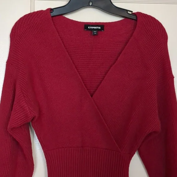 Express Midi Sweater Dress - Picture 8 of 14